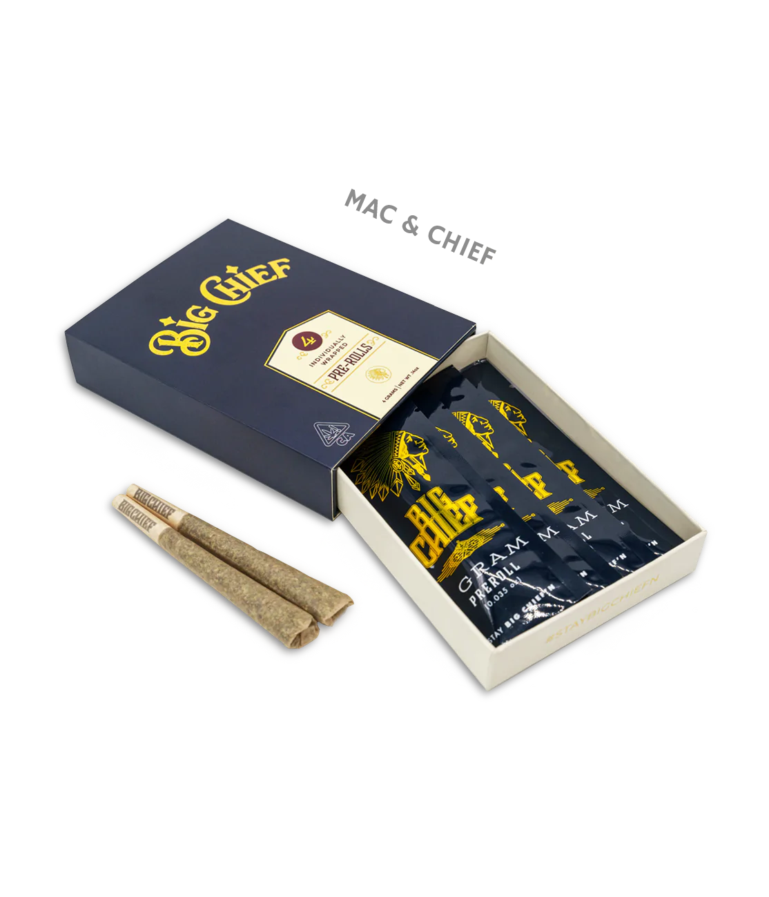 MAC & CHIEF PRE-ROLLS 4 PACK